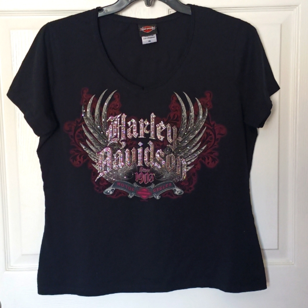 NWOT Harley Davidson Round Neck T-Shirt
